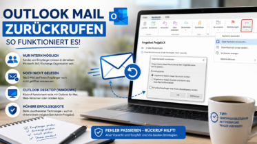 Outlook Mail zurückrufen